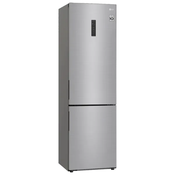 Frigider LG GA-B509CMTL cu congelator jos 384 l / 203 cm / Inox photo 2 Frigider LG GA-B509CMTL cu congelator jos 384 l / 203 cm / Inox photo 2