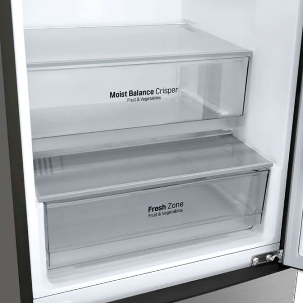 Frigider LG GA-B509CMTL cu congelator jos 384 l / 203 cm / Inox photo 6 Frigider LG GA-B509CMTL cu congelator jos 384 l / 203 cm / Inox photo 6