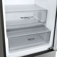 Frigider LG GA-B509CMTL cu congelator jos 384 l / 203 cm / Inox photo 6
