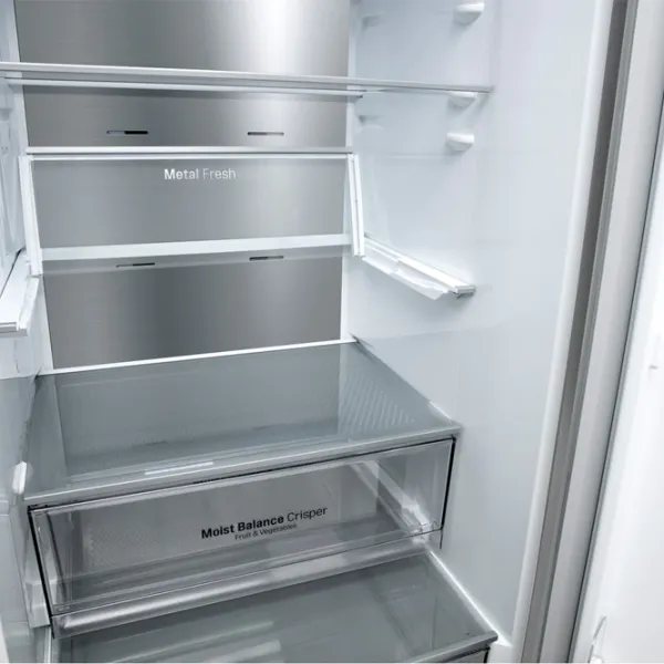 Frigider LG GA-B509CAQM cu congelator jos LINEARCooling/MetalFresh/DoorCooling+/Inox photo 9