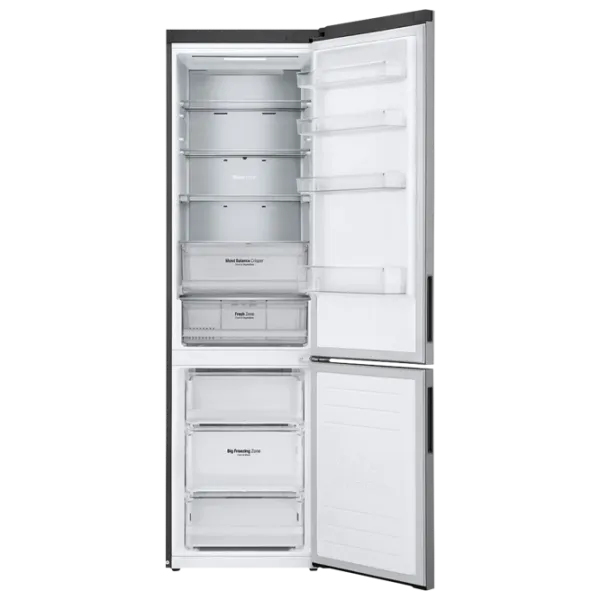 Frigider LG GA-B509CMQM cu congelator jos LINEARCooling/MetalFresh/DoorCooling+/Inox photo 4