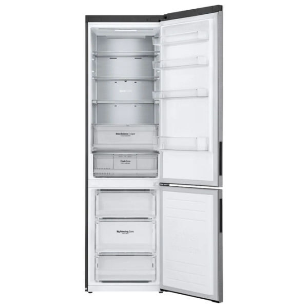 Frigider LG GA-B509CMQM cu congelator jos LINEARCooling/MetalFresh/DoorCooling+/Inox photo 4