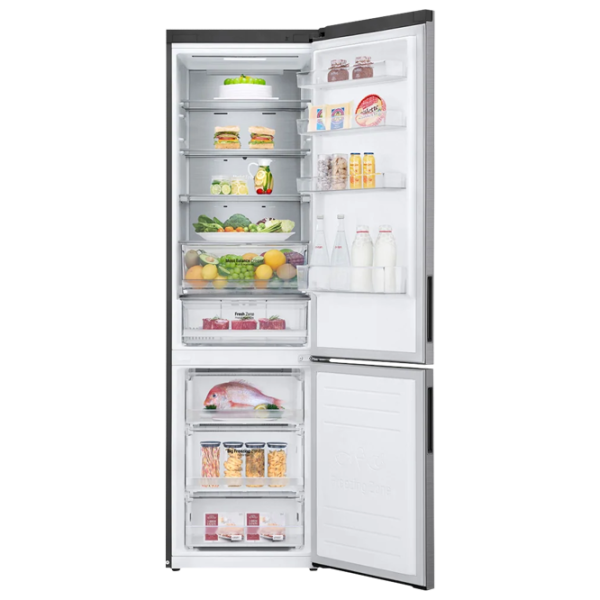 Frigider LG GA-B509CMQM cu congelator jos LINEARCooling/MetalFresh/DoorCooling+/Inox photo 5