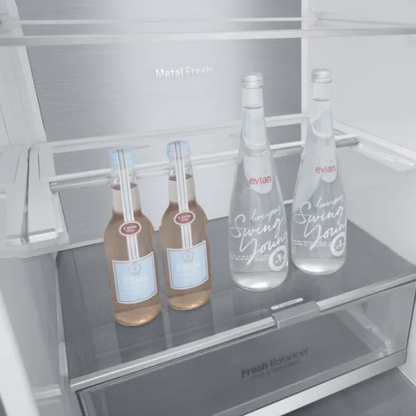 Холодильник LG GA-B459MAUM с нижней морозильной камерой LINEARCooling/MetalFresh/DoorCooling+/Нержавеющая сталь photo 7 Холодильник LG GA-B459MAUM с нижней морозильной камерой LINEARCooling/MetalFresh/DoorCooling+/Нержавеющая сталь photo 7