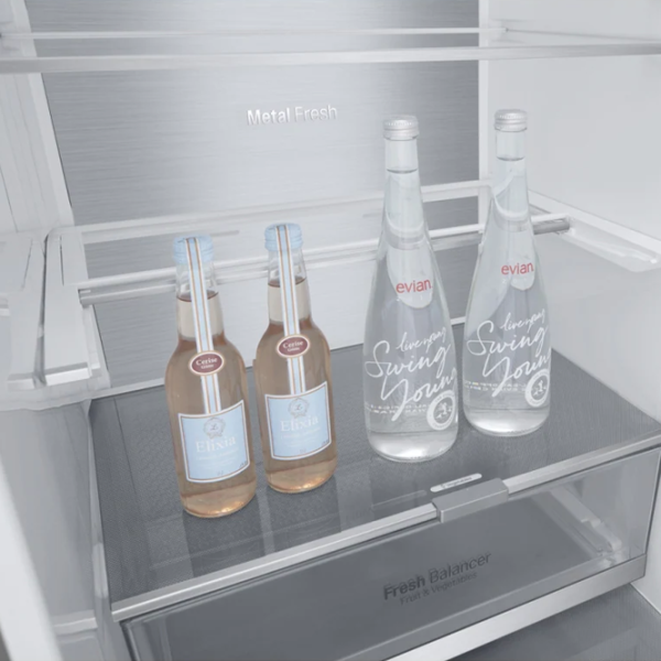 Холодильник LG GA-B459MAUM с нижней морозильной камерой LINEARCooling/MetalFresh/DoorCooling+/Нержавеющая сталь photo 7 Холодильник LG GA-B459MAUM с нижней морозильной камерой LINEARCooling/MetalFresh/DoorCooling+/Нержавеющая сталь photo 7