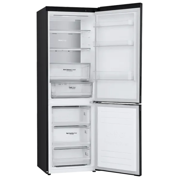Frigider LG GA-B459CBTL cu congelator jos LINEARCooling/MetalFresh/DoorCooling+/Black photo 4