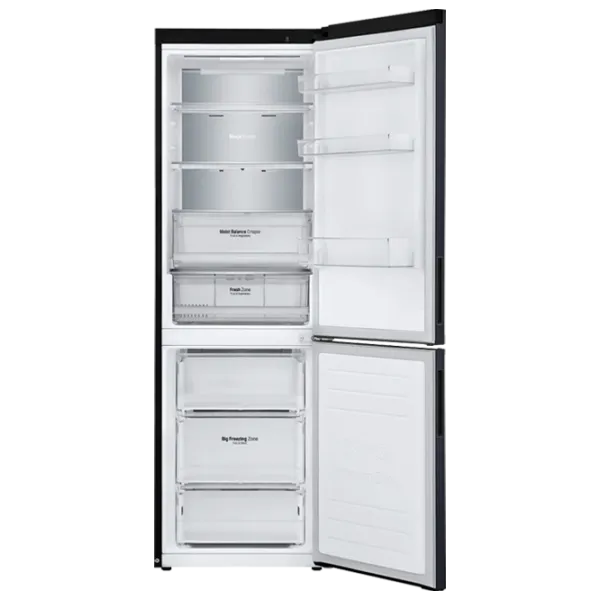 Frigider LG GA-B459CBTL cu congelator jos LINEARCooling/MetalFresh/DoorCooling+/Black photo 5