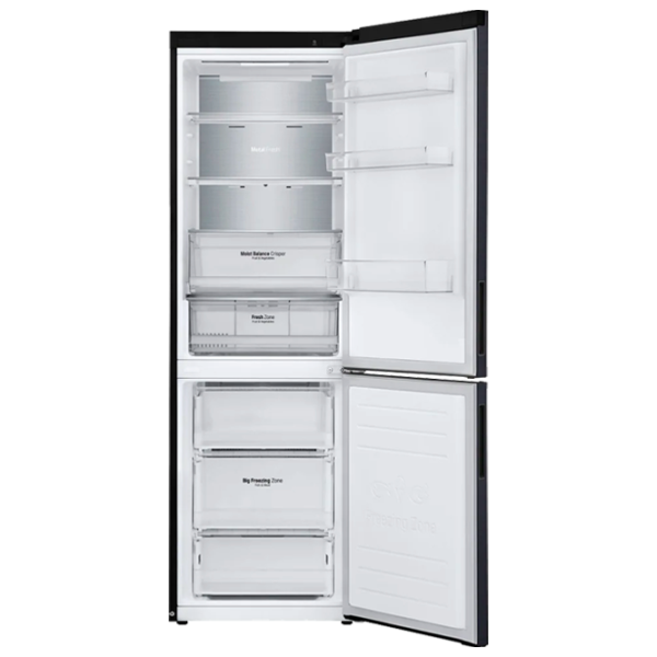 Frigider LG GA-B459CBTL cu congelator jos LINEARCooling/MetalFresh/DoorCooling+/Black photo 5