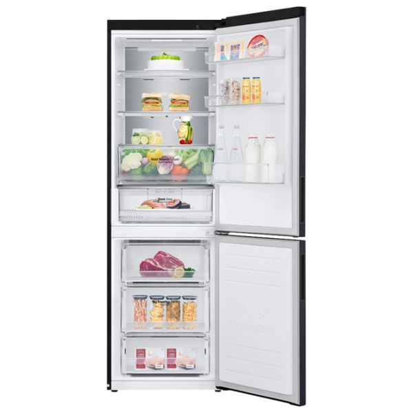 Frigider LG GA-B459CBTL cu congelator jos LINEARCooling/MetalFresh/DoorCooling+/Black photo 6