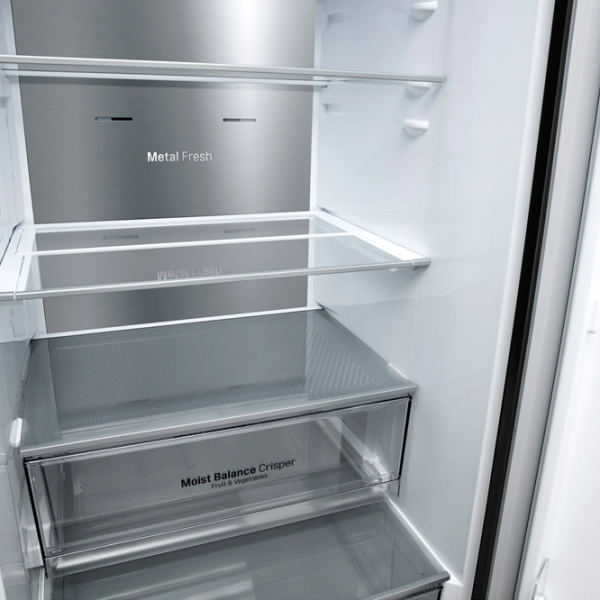 Frigider LG GA-B459CBTL cu congelator jos LINEARCooling/MetalFresh/DoorCooling+/Black photo 9