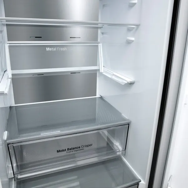 Frigider LG GA-B459CBTL cu congelator jos LINEARCooling/MetalFresh/DoorCooling+/Black photo 10