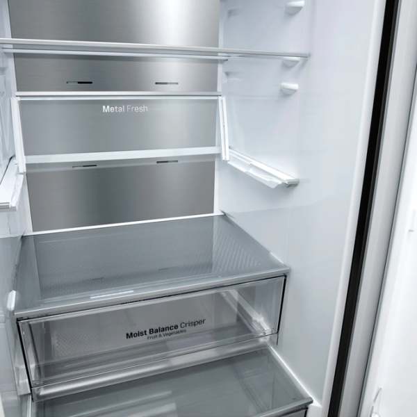 Frigider LG GA-B459CBTL cu congelator jos LINEARCooling/MetalFresh/DoorCooling+/Black photo 10