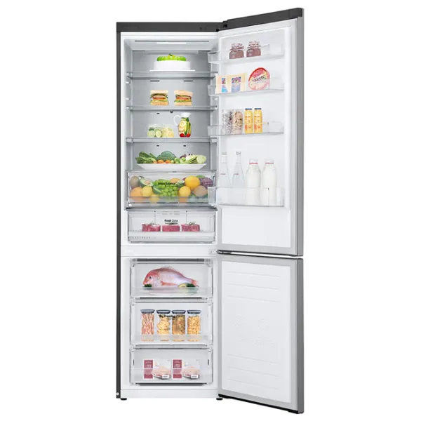 Frigider LG GA-B509MMQM cu congelator jos LINEARCooling/MetalFresh/DoorCooling+/Inox photo 6