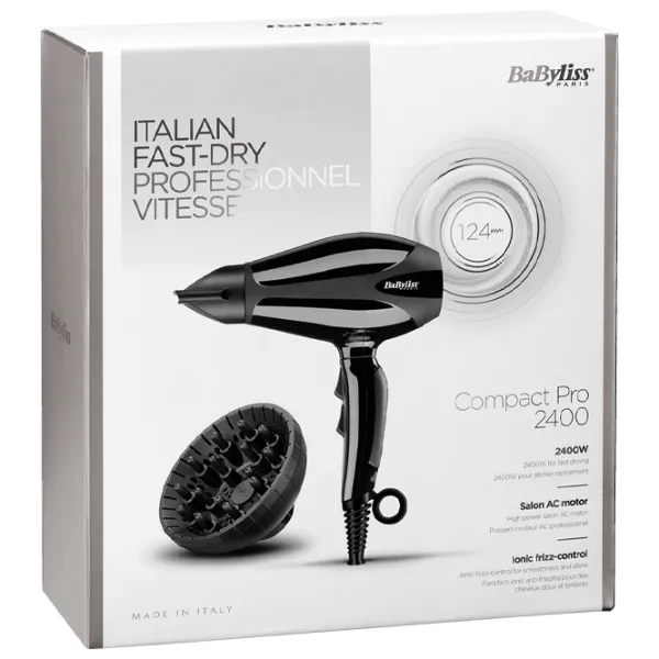 Фен Babyliss 6715E 2400 Вт / Черный photo 5