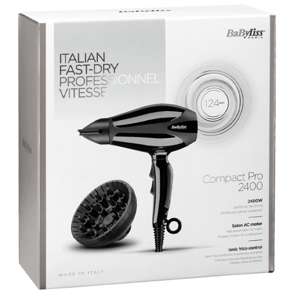 Фен Babyliss 6715E 2400 Вт / Черный photo 5