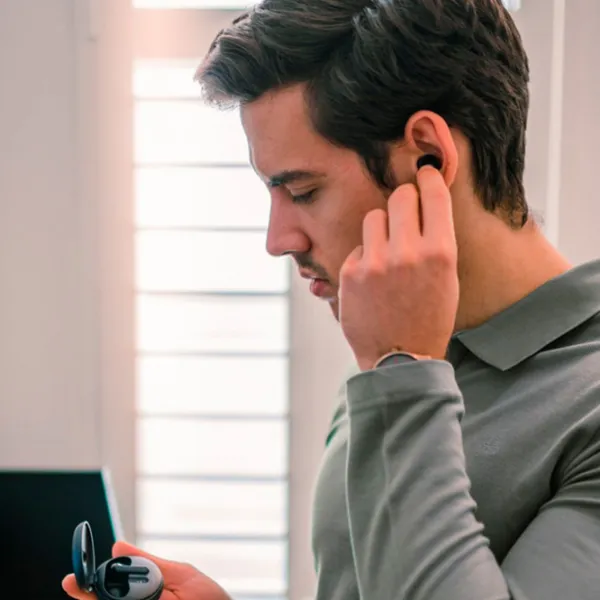 Căști LG Tone Free FN6 Black Fără fir/ Personal photo 10