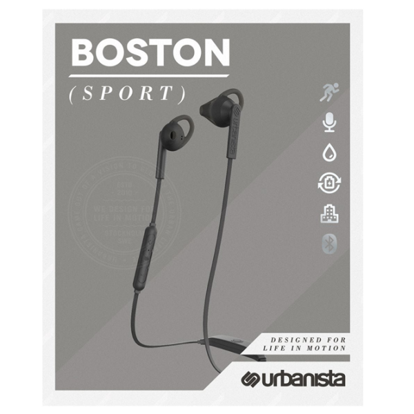 Наушники Urbanista Boston Черный Беспроводные/ Спорт photo 9