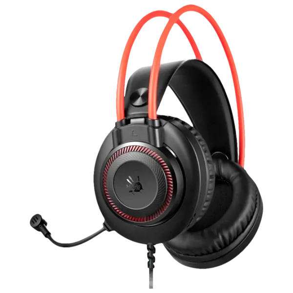 Căști Bloody G200S Red Black Cu fir/ Gaming photo 2