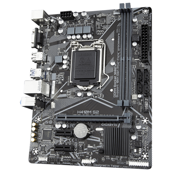Placă de bază Gigabyte H410M S2 1.0 mATX/ Intel H410 photo 5