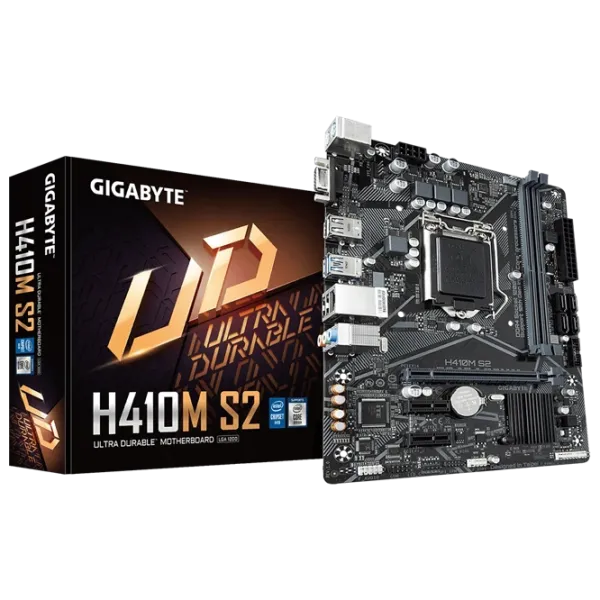 Placă de bază Gigabyte H410M S2 1.0 mATX/ Intel H410 photo 8