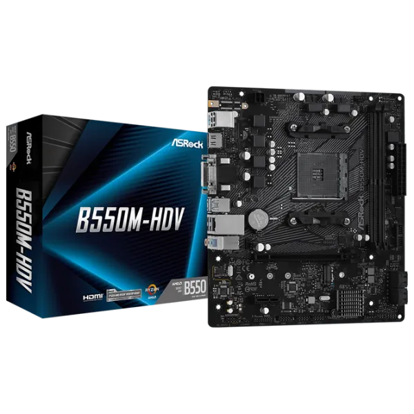 Материнская плата ASRock B550M-HDV mATX/ AMD B550 photo 5