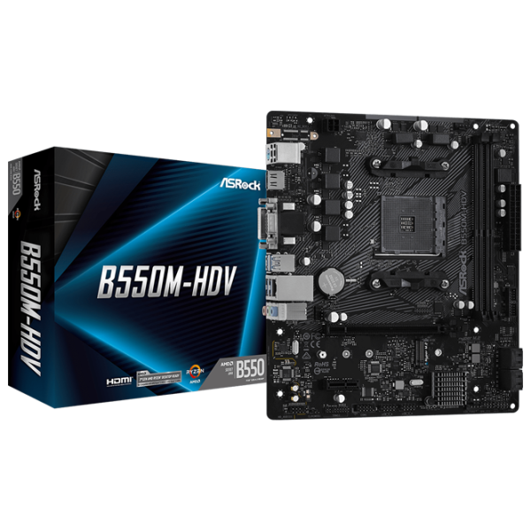 Материнская плата ASRock B550M-HDV mATX/ AMD B550 photo 5