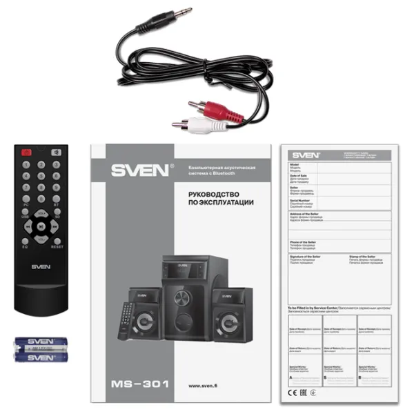 Sistem audio Sven MS-301 46 W/ Black photo 7