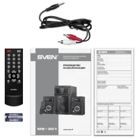 Аудиосистема Sven MS-301 46 Вт/ Черный photo 7