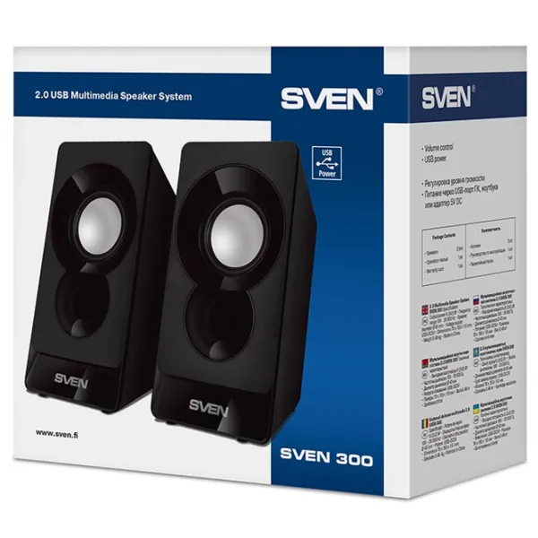 Sistem audio Sven 300 6 W/ Black photo 7