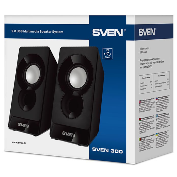 Sistem audio Sven 300 6 W/ Black photo 7