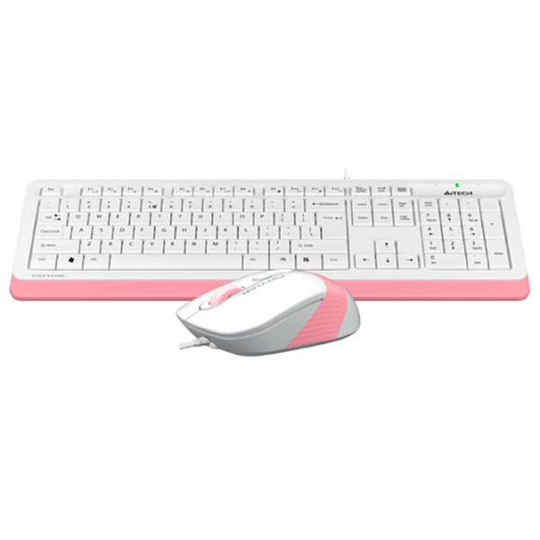 Клавиатура A4Tech F1010 Проводная/ Розовый photo 3