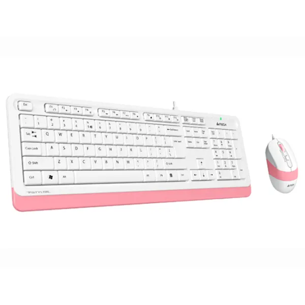 Клавиатура A4Tech F1010 Проводная/ Розовый photo 4