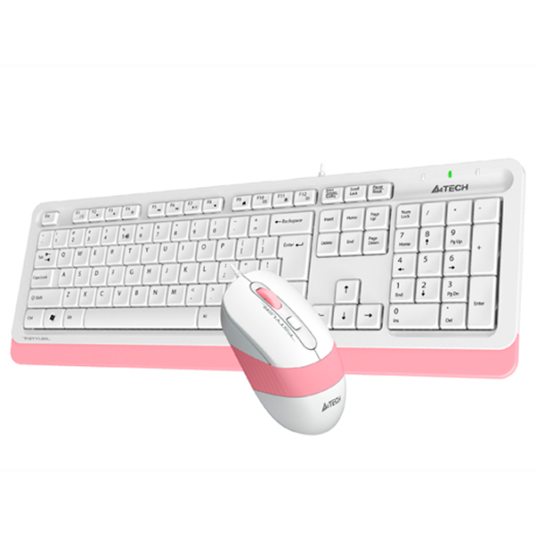 Клавиатура A4Tech F1010 Проводная/ Розовый photo 5