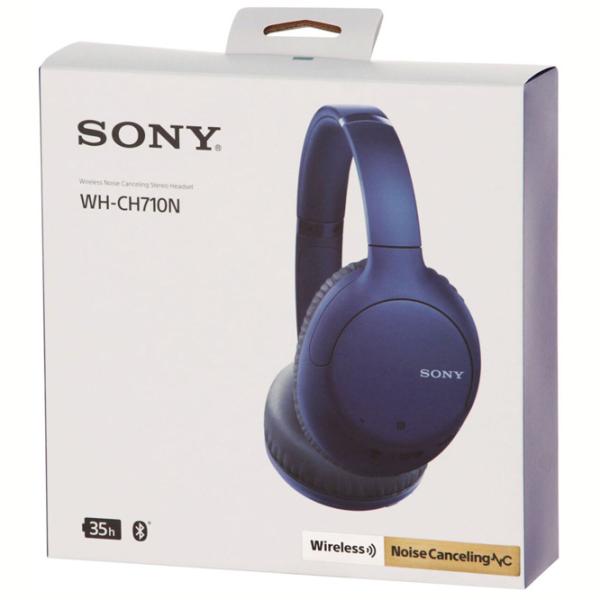 Наушники Sony WH-CH710N Синий Беспроводные/ Персональный photo 6