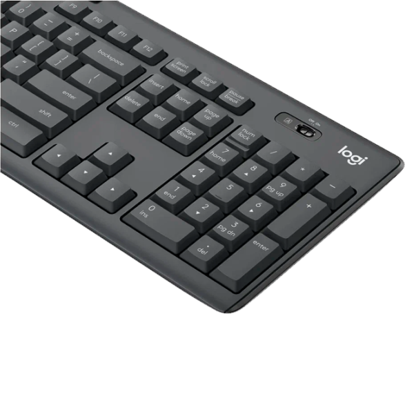 Клавиатура Logitech MK295 Беспроводные/ Черный photo 5