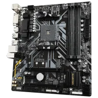 Материнская плата Gigabyte B450M DS3H V2 1.0 mATX/ AMD B450 photo 3