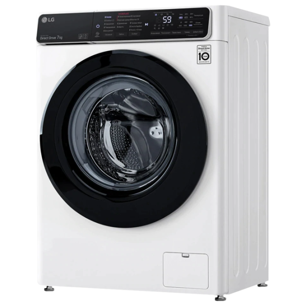 Стиральная машина LG F2T3HS6W Direct Drive/AI DD/Steam/7 кг/Белый photo 3 Стиральная машина LG F2T3HS6W Direct Drive/AI DD/Steam/7 кг/Белый photo 3