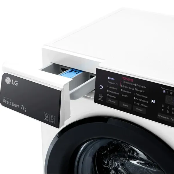 Стиральная машина LG F2T3HS6W Direct Drive/AI DD/Steam/7 кг/Белый photo 10 Стиральная машина LG F2T3HS6W Direct Drive/AI DD/Steam/7 кг/Белый photo 10
