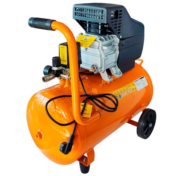 Compresor Technoworker 50 L electric/ Cu piston photo 2