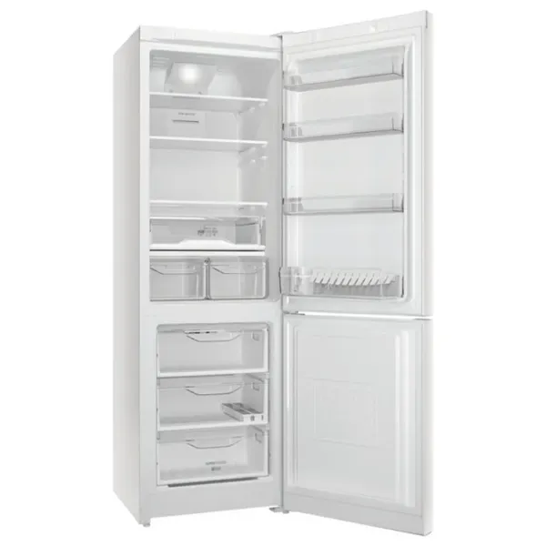 Frigider Indesit DF 4181 W cu congelator jos 298 l / 185 cm / White photo 4