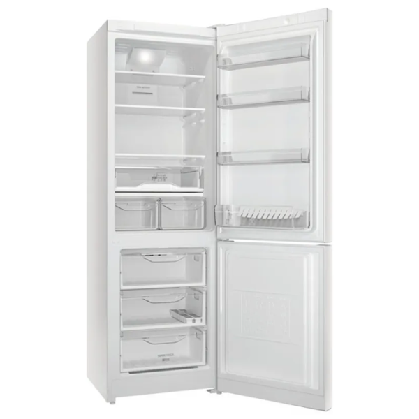 Frigider Indesit DF 4181 W cu congelator jos 298 l / 185 cm / White photo 4
