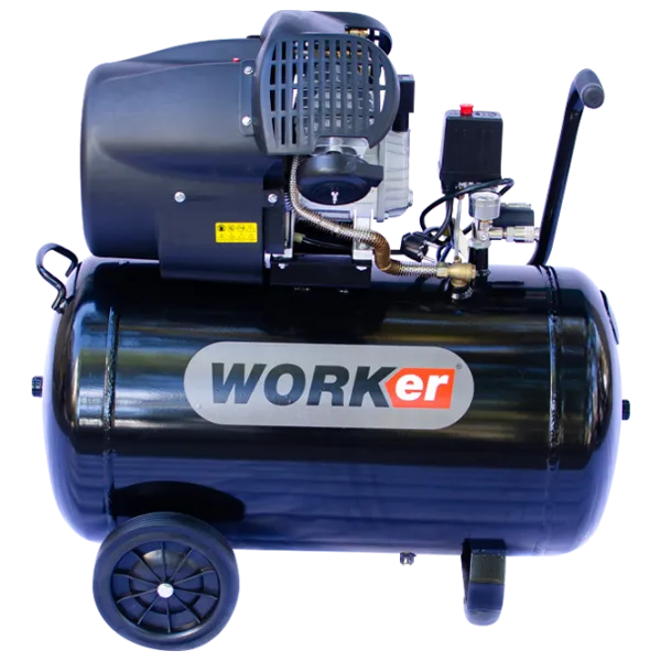 Compresor Technoworker MV 50 L Portativ/ Cu piston photo 2