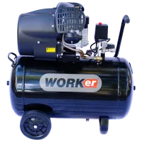 Compresor Technoworker MV 50 L Portativ/ Cu piston photo 2