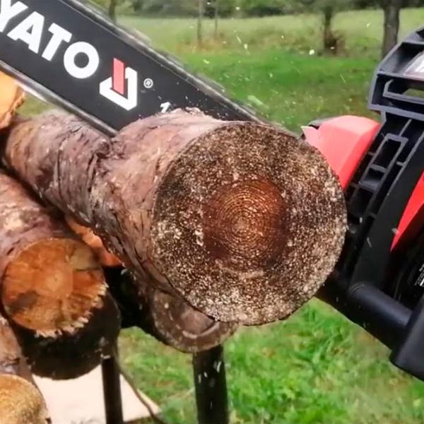 Fierăstrău cu lanţ Yato YT-82812 cu acumulator/ Red photo 6