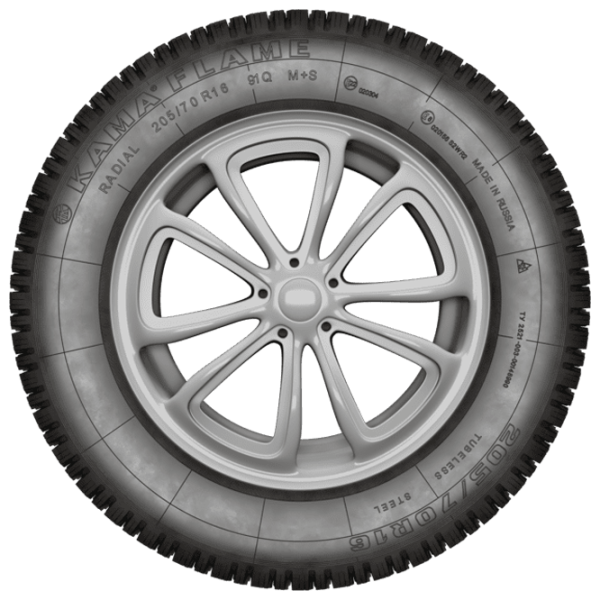 Шины Kama Flame II K45 205/ 70 R16 97H Suv Всесезонные/ Легковой photo 3