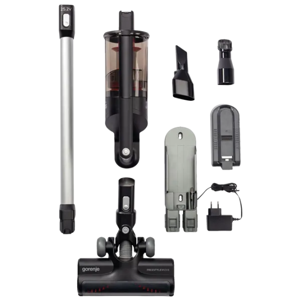 Aspirator vertical Gorenje SVC252FMBK 150 W/ Silver Black photo 2