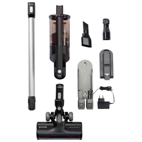Aspirator vertical Gorenje SVC252FMBK 150 W/ Silver Black photo 2