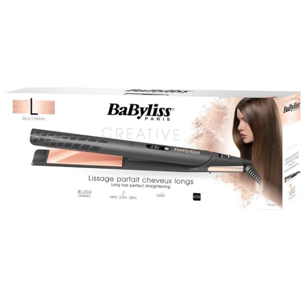 Выпрямитель для волос Babyliss ST432E 40 Вт/ Розовый Черный photo 4