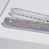 Placă de îndreptat părul PYT Swarovski 150 W / Crystal White photo 4