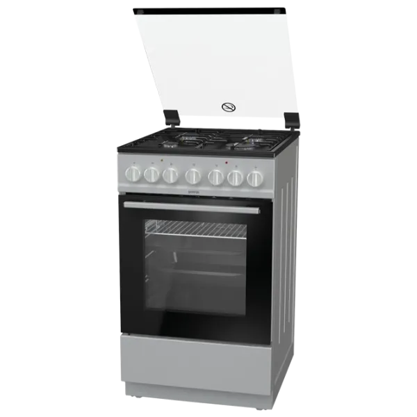 Aragaz Gorenje K5241SH Pe gaz/ Inox/ Black photo 2 Aragaz Gorenje K5241SH Pe gaz/ Inox/ Black photo 2